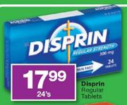 Disprin Regular Tablets- 24's
