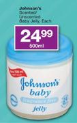  Johnson's Scented Unscented Baby Jelly-500ml