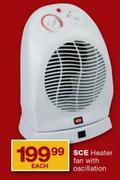 SCE Heater Fan With Oscillation