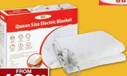 SCE Queen Size Electric Blanket Dual Fit-187x155x40cm