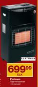 Platinum Gasverwarmer 3-Paneel