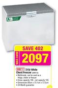 Defy White Chest Freezer-210Ltr(DMF470)