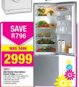Defy Metallic Silver Bottom Freezer Fridge-266Ltr(C315 DFC381)