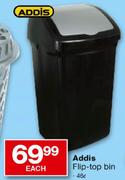 Addis Flip-Top Bin-46ltr Each