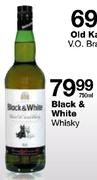 Black & White Whisky-750ml
