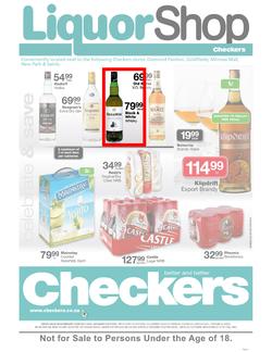 Checkers Free State : LiquorShop (25 Jun - 7 Jul), page 1