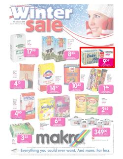 Makro Cape Town : Winter Sale (27 Jun - 11 Jul), page 1