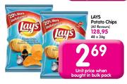 Lays Potato Chips-36kg Each