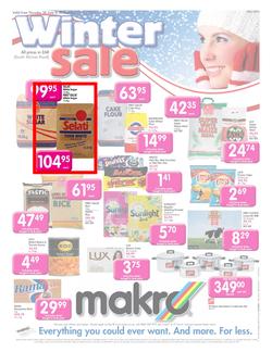 Makro Gauteng: Winter Sale (28 Jun - 11 Jul), page 1