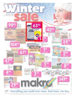 Makro Gauteng: Winter Sale (28 Jun - 11 Jul), page 1