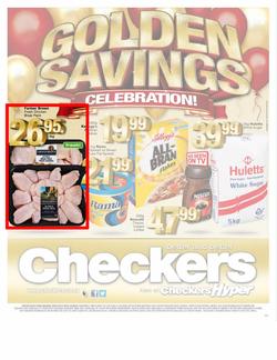 Checkers Western Cape : Golden Savings (9 Jul - 15 Jul), page 1