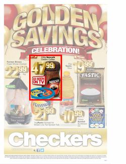 Checkers Eastern Cape : Golden Savings (9 Jul - 15 Jul), page 1