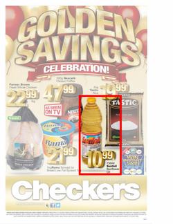 Checkers Eastern Cape : Golden Savings (9 Jul - 15 Jul), page 1