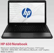 HP 650 Notebook 2GB Ram