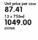 Klipdrift Export Brandy-12x750ml