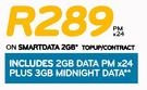 Samsung Galaxy T2110 Tab3 7" Tablet-On Smartdata 2GB Topup/Contract