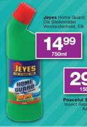 Jeyes Home Guard Dik Bleikmiddel Verskeidenheid-750ml 