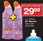 Mr Muscle Easy Gel Assorted-2 x 750ml