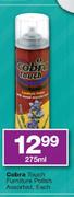 Cobra Touch Furniture Polish-275ml Each