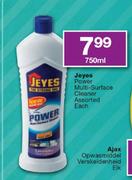 Jeyes Power Multi-Surface Cleaner-750ml