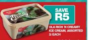 Ola Rich N Creamy Ice Cream 2l
