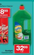 Sunlight Opwasmiddel-1.5l