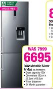 Samsung 308L Metallic Silver Fridge(RL48RWESW1)