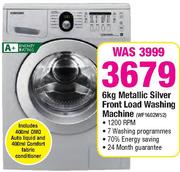 Samsung 6Kg Metallic Silver Front Load Washing Machine(WF1602W52)