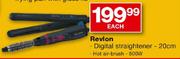 Revlon Digital Straightener-20cm Each