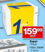 Sappl 1 Plus Copy Paper 5 Reams-Per Box