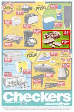Checkers Gauteng : Price Promotion (22 Aug - 8 Sep 2013), page 24