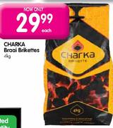 Charka Braai Brikettes-4kg each