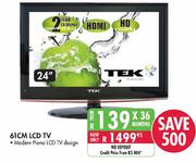 Tek HD Ready HDMI LCD TV-24" (61cm)
