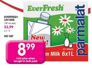 Everfresh Uht Milk-6x1l 