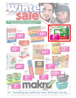 Makro Port Elizabeth : Winter Sale (11 Jul - 18 Jul), page 1