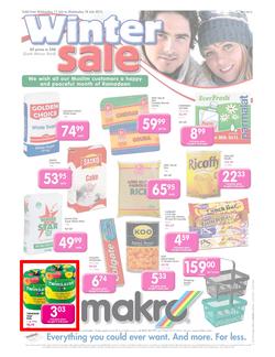 Makro Port Elizabeth : Winter Sale (11 Jul - 18 Jul), page 1