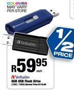 Verbatim USB Flash Drive-8GB each