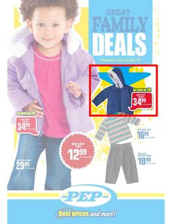 Pep : Great Family Deals (6 Jul - 29 Jul), page 1