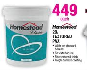Homestead 20L Textured PVA-Each
