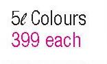 Plascon 5L Colours-Each