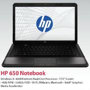 HP 650 2GB RAM Notebook