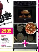 Defy 2 Piece Black Hob And Oven