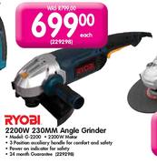 Ryobi 2200W 230MM Angle Grinder(G-2200)