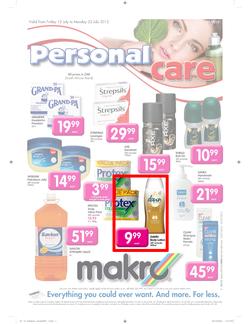 Makro : Personal Care (13 Jul - 23 Jul), page 1