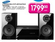 Samsung 2 Channel Micro HiFi With Dual Dock Technology(MM-E430D)