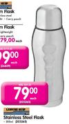 Leisure Quip Stainless Steel Flask-500ml Each