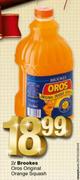 Brookes Oros Original Orange Squash-2 Ltr