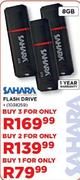Sahara 8GB Flash Drive-3's