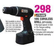 Stramm 18V Cordless Drill(ST1350S)