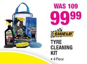 Shield Tyre Cleaning Kit-4 Piece